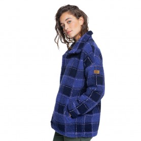 Veste Sherpa ROXY Set Your Sights Indigo Femme