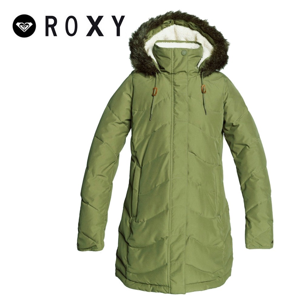 Manteau ROXY Ellie Kaki Femme