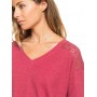 Pull ROXY Candy Clouds Framboise Femme