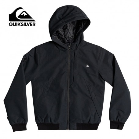 Blouson QUIKSILVER New Brooks Noir Garcon