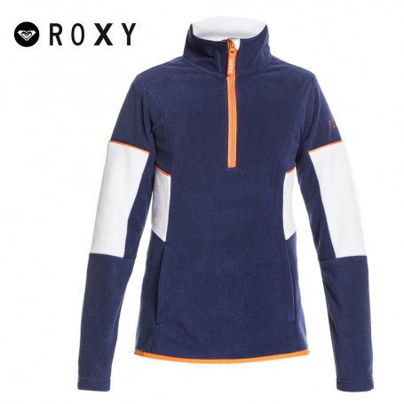 Sweat polaire zippée ROXY Sayna Bleu Fille