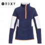 Sweat polaire zippée ROXY Sayna Bleu Fille