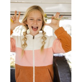 Veste sherpa ROXY Always in my Head Naturel Fille