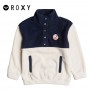 Sweat polaire ROXY About you Know Bleu / Naturel Fille