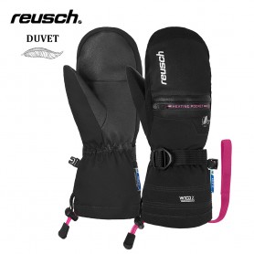 Moufles de ski REUSCH Luis R-tex Noir / Rose Junior