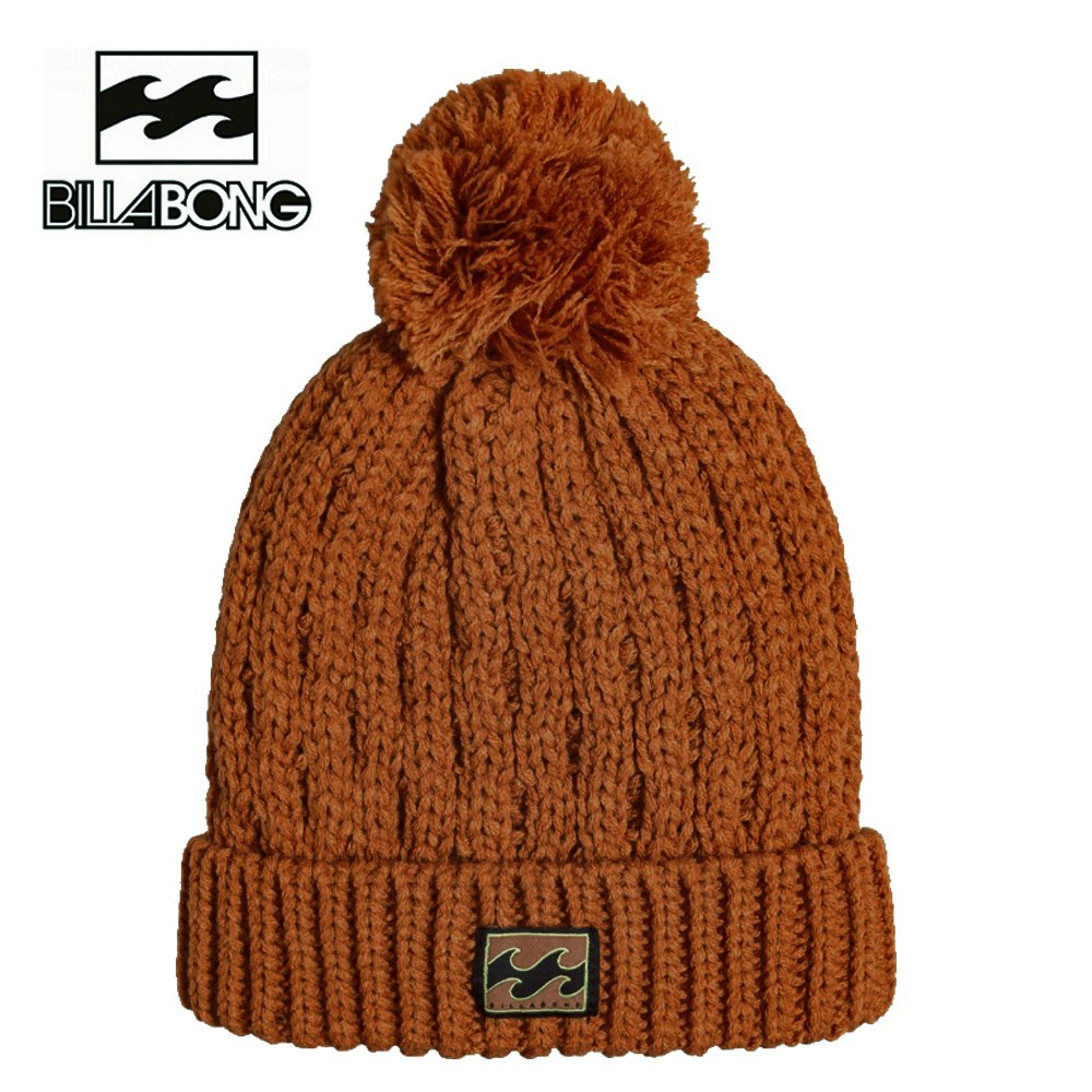 Bonnet à pompon BILLABONG Good Vibes Bronze Unisexe