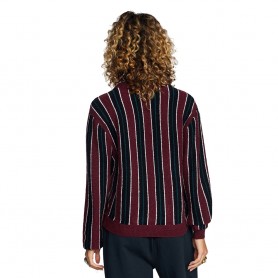 Pull RVCA Never Better Bordeaux / Noir Femme