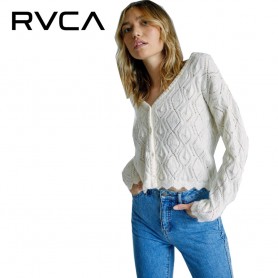 Cardigan RVCA Café Crème Femme