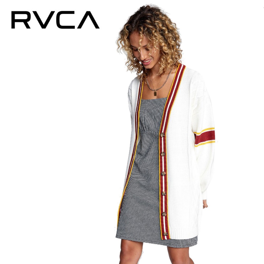 Gilet RVCA Uprise Crème Femme