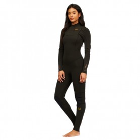 Combisurf BILLABONG Synergy Chest Zip 4:3 Noir Femme