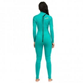 Combisurf BILLABONG Synergy Back Zip 3:2 Vert Femme