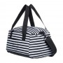 Sac de sport ROXY Make It 23 L Noir/ Blanc Femme