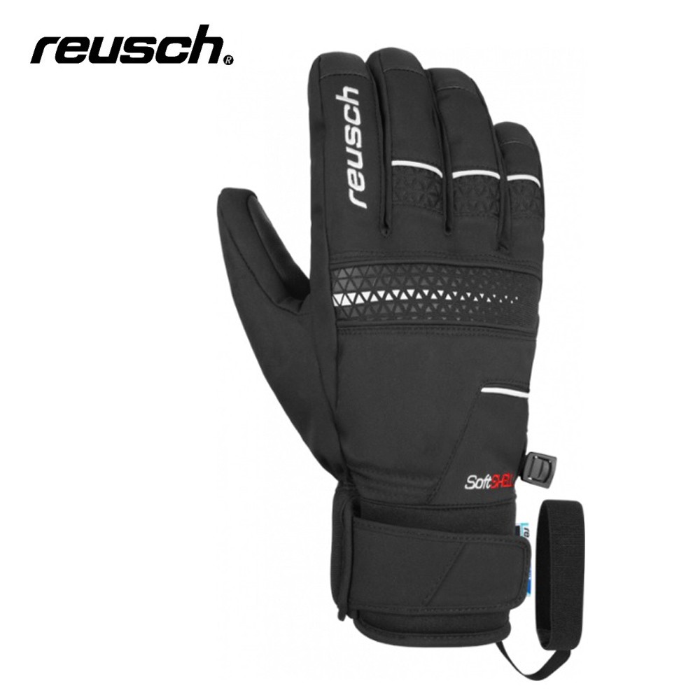 Gants de ski REUSCH X-Rail R-Tex Noir/ Blanc Homme