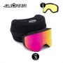 Masque de ski BJORKA Magnetic Rose Unisexe Cat.1/3