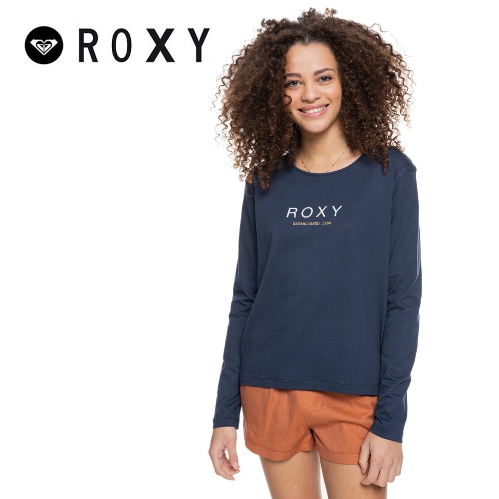 T-shirt ROXY Loving Clouds Bleu Femme