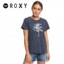 T-shirt ROXY Today Good Day Bleu chiné Femme