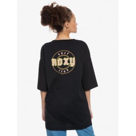 T-shirt ROXY Macrame Hour Noir Femme