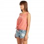 Débardeur BILLABONG Summer Only Argile Rouge Femme