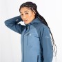 Veste imperméable DARE 2B Veritas Era Bleu gris Femme