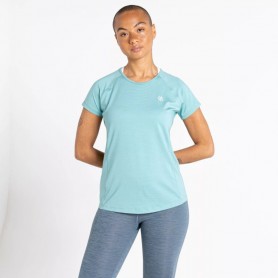 Tee-shirt de randonnée Dare 2B Corral Vert d'eau Femme
