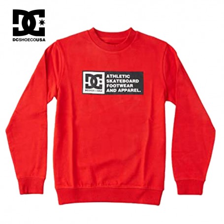 Sweat DC SHOES Density Zone Rouge Junior