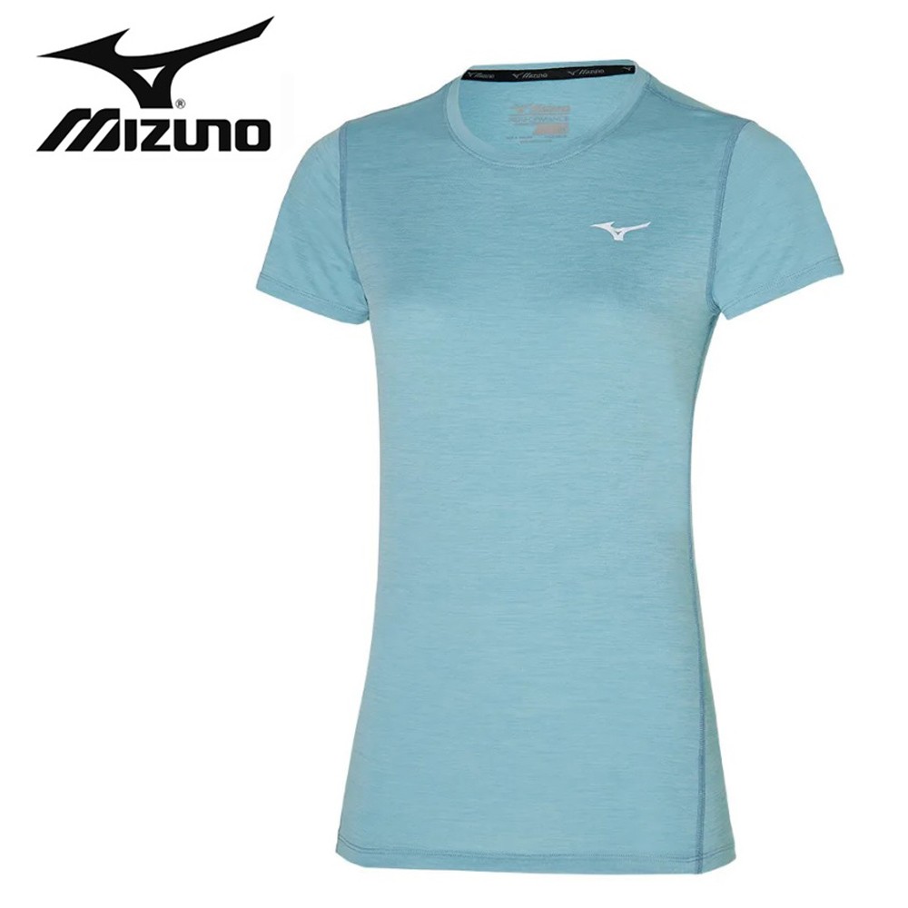 Tee-shirt MIZUNO Impulse Core Bleu clair Femme