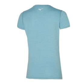 Tee-shirt MIZUNO Impulse Core Bleu clair Femme