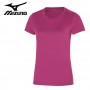 Tee-shirt MIZUNO Runbird Logo Magenta Femme