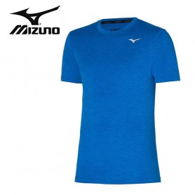 Tee-shirt MIZUNO Impulse Core Bleu Homme
