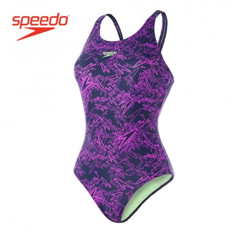 Maillot de bain SPEEDO Boom Alov Muscleback Bleu / Violet Femme