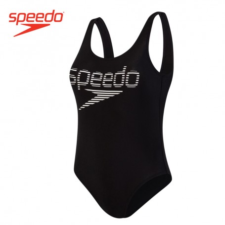 Maillot de bain SPEEDO Deep U Back Noir Femme