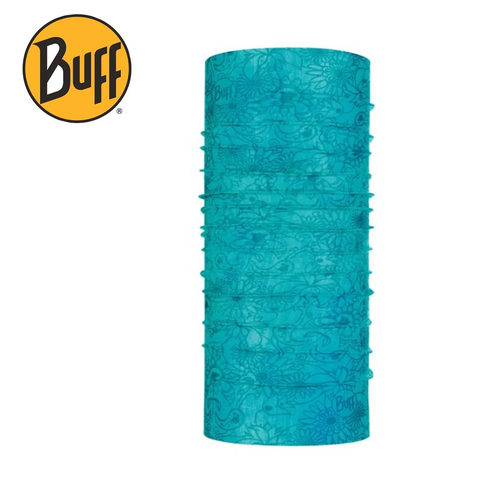 Tour de cou BUFF Cool UV+ Insect Shield Turquoise Unisexe