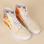 Basket VANS Sk8-Hi Bandana Flame Crème Unisexe