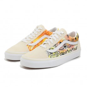 Basket VANS Old Skool Bandana Flame Crème Unisexe