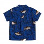 Chemise QUIKSILVER Sharky Troubles Bleu  Junior