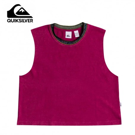 Top QUIKSILVER Central Land Fuchsia Femme