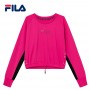 Sweat FILA Evelyn Cropped Rose Fluo Femme