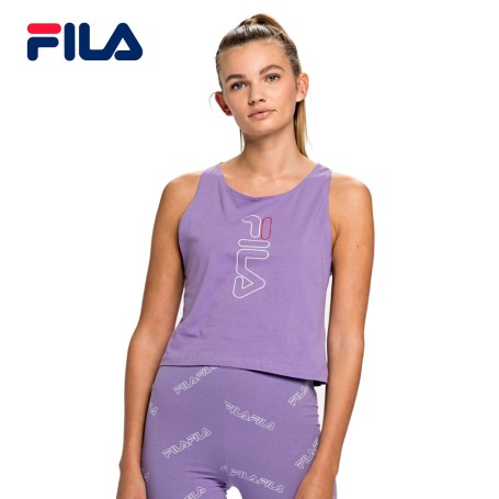 Débardeur FILA Jandira Cropped Violet Femme