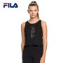 Débardeur FILA Jandira Cropped Noir Femme