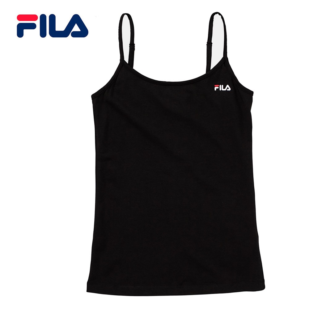 Débardeur FILA Ekin Spaghetti Noir Femme