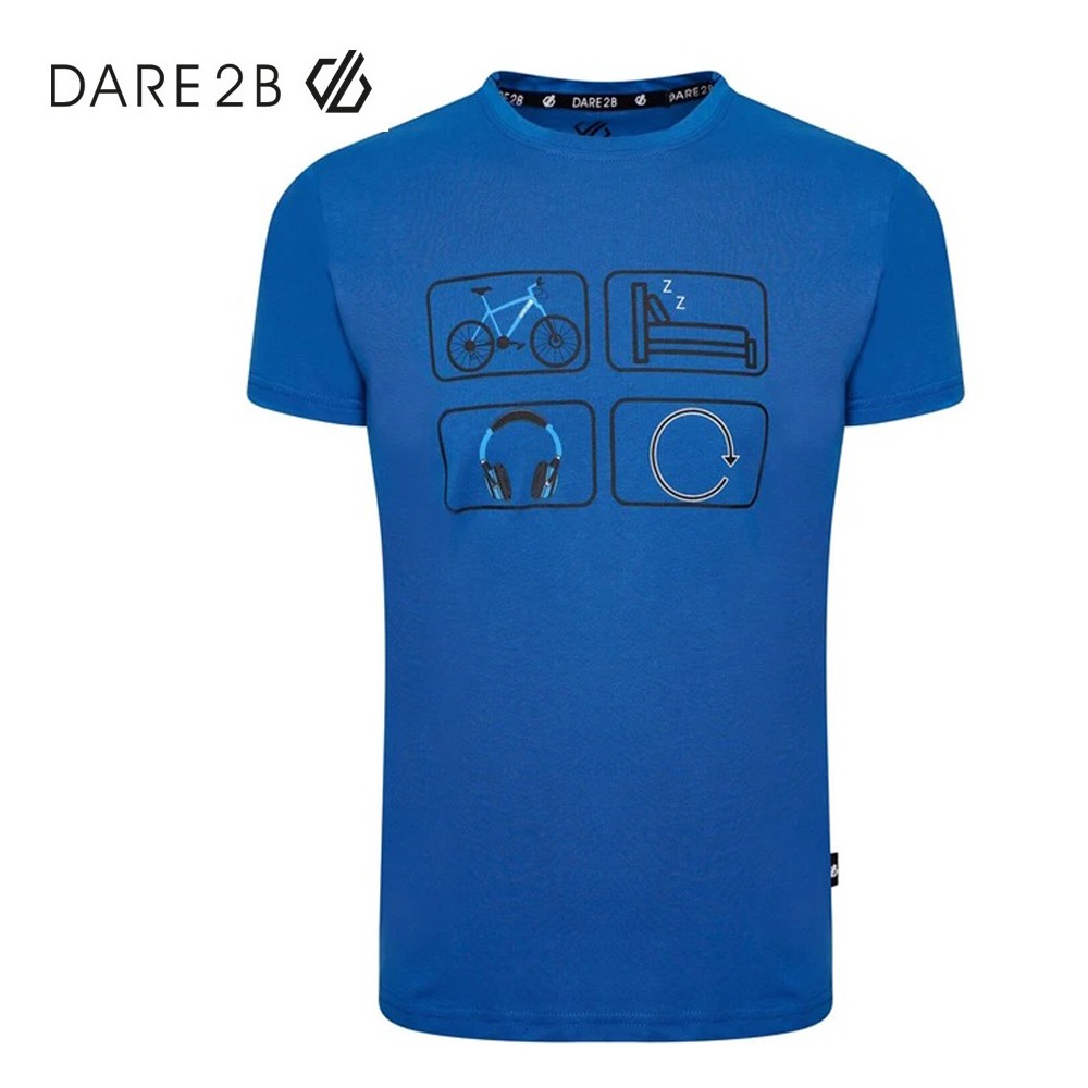 Tee-shirt DARE 2B Go Beyond Bleu Junior