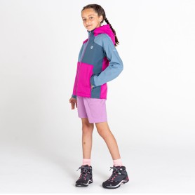 Veste imperméable DARE 2B In the Lead Fuchsia Junior