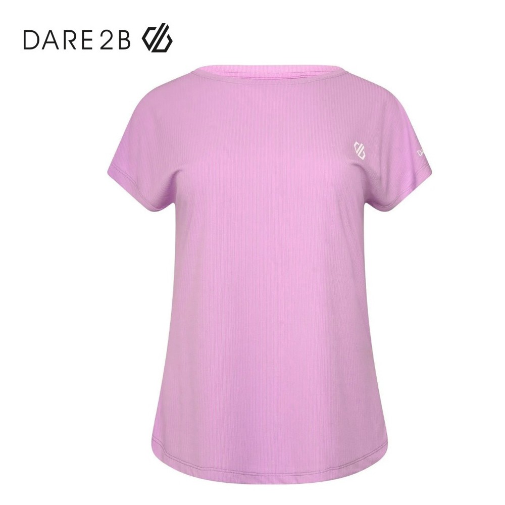 Tee-shirt de randonnée Dare 2B Breeze By Lavande Femme