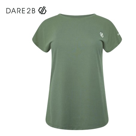 Tee-shirt de randonnée Dare 2B Breeze By Vert Femme