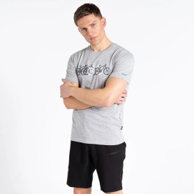 Tee-shirt DARE 2B Perpetuate II Gris Homme