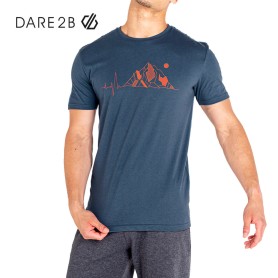 Tee-shirt DARE 2B Intégral II Bleu gris Homme