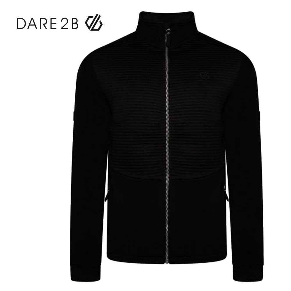 Polaire zippée DARE 2B Allusion Core Stretch Noir Homme