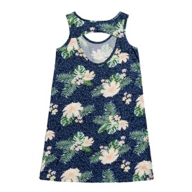 Robe ROXY Flower Shadow Bleu Indigo Fille