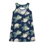 Robe ROXY Flower Shadow Bleu Indigo Fille