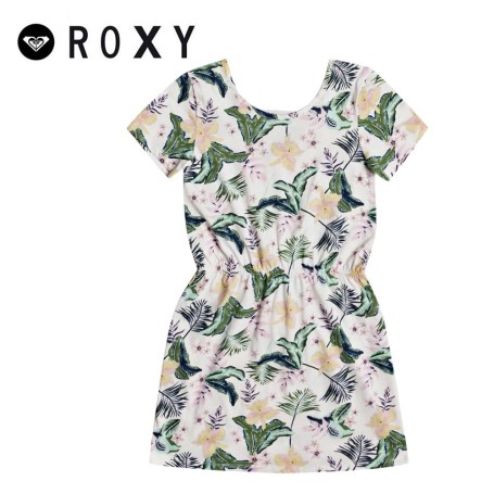 Robe ROXY The Clouds Blanc Fille